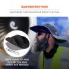 imageErgodyne Skullerz 8957 Lightweight Ranger Hat and Bump Cap Insert Black XSmallSmallMediumLarge