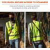 imageErgodyne Squids 3137 Barcode Scanner Padded Harness Sling Style Tethering Lanyard for Bar Code Scanners  BlackPadded Barcode Scanner Sling Lanyard