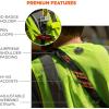 imageErgodyne Squids 3137 Barcode Scanner Padded Harness Sling Style Tethering Lanyard for Bar Code Scanners  BlackPadded Barcode Scanner Sling Lanyard
