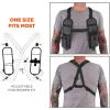 imageErgodyne Squids 3144 Dual Shoulder Radio Holster Harness for Barcode Scanners