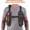 imageErgodyne Squids 3144 Dual Shoulder Radio Holster Harness for Barcode Scanners