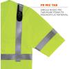 imageErgodyne unisex adult Class 3 FR Safety Vest Sleeves H L Lime LargeXLargeSmallMedium