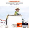 imageErgodyne unisexadult Glowear 8263frhl Hivis Fr Safety Vest  Class 2 Nfpa 70e Mesh Hook ampamp Loop EconomyLime