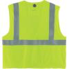 imageErgodyne unisexadult Glowear 8263frhl Hivis Fr Safety Vest  Class 2 Nfpa 70e Mesh Hook ampamp Loop EconomyLime