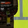 imageErgodyne unisexadult Glowear 8263frhl Hivis Fr Safety Vest  Class 2 Nfpa 70e Mesh Hook ampamp Loop EconomyLime