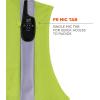 imageErgodyne unisexadult Glowear 8263frhl Hivis Fr Safety Vest  Class 2 Nfpa 70e Mesh Hook ampamp Loop EconomyLime
