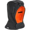 imageErgodyne  16860 Winter Hard Hat Liner Flame Resistant Outer Shell Thermal Fleece Lining Chin Length NFerno 6860 BlackShoulder Length