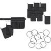 imageErgodyne 5715 Cleaning Apron Pouch With Pockets  5718 Zippered Mesh Laundry Wash Bag 10Pack  5719 Wire Cable Key Ring 10Pack