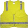 imageErgodyne GloWear 8262FRZ Reflective Safety Vest FR Flame Resistant Solid Front Mesh Back  LimeXXLarge3XLarge