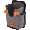 imageErgodyne Squids 5543 Barcode Scanner Holder Equipment Mount for Gun Grip Mobile Computers Handheld Bar Code Scanners Fastener Straps to Attach to Forklift Gray LargeL