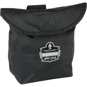 imageCarry Pouch for Full Respirator Masks Straps to Attach Around Belt Cover Flap Closure 95quot L x 4quot W 12quot H Ergodyne Arsenal 5183  Black10
