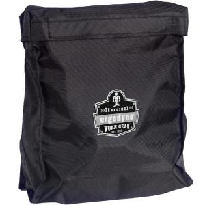 imageCarry Pouch for Full Respirator Masks Straps to Attach Around Belt Cover Flap Closure 95quot L x 4quot W 12quot H Ergodyne Arsenal 5183  Black95