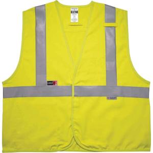 imageErgodyne GloWear 8261FRHL Reflective Safety Vest FR Flame Resistant NFPA 2112 NFPA 70E4XLarge5XLarge