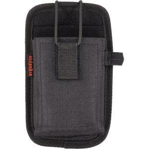 imageErgodyne Squids 5544 Barcode Scanner Holster Pouch for Phone Size Mobile Computers Handheld Bar Code Scanners Holder Belt Clip and Equipment Loop Attachment Gray LargeS