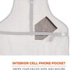 imageErgodyne  13694 Arsenal 5704 Torso Length Work Tool Apron 22Pockets Gray
