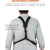 imageErgodyne  13694 Arsenal 5704 Torso Length Work Tool Apron 22Pockets Gray