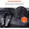 imageErgodyne Arsenal 5030S Small Tarpaulin Water Resistant Duffel Bag w Removable Shoulder Straps  BlackSmall