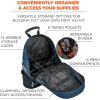 imageErgodyne Arsenal 5243 Medic First Responder Trauma Backpack Jump Bag OrangeBlue