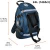 imageErgodyne Arsenal 5243 Medic First Responder Trauma Backpack Jump Bag OrangeBlue