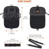 imageErgodyne Arsenal 5717 Convertible Nurse Fanny Waist Pack Portable Medical Gear Bag Waist Apron Belt Tape Holder