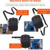 imageErgodyne Arsenal 5717 Convertible Nurse Fanny Waist Pack Portable Medical Gear Bag Waist Apron Belt Tape Holder