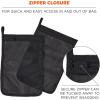 imageErgodyne Arsenal 5718 Zippered Mesh Laundry Wash Bag 10Pack