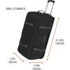 imageErgodyne WaterResistant Wheeled Duffel Bag Black L
