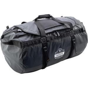 imageErgodyne Arsenal 5030S Small Tarpaulin Water Resistant Duffel Bag w Removable Shoulder Straps  BlackSmall