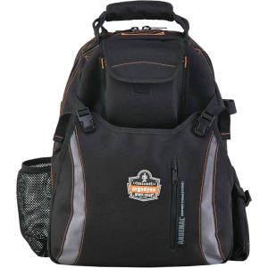 imageErgodyne Arsenal 5843 Tool Backpack Dual CompartmentsBlackRegular