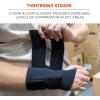 imageErgodyne  16622 ProFlex 675 Ambidextrous DoubleStrap Wrist Support Black SmallMedium