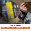 imageErgodyne  16622 ProFlex 675 Ambidextrous DoubleStrap Wrist Support Black SmallMedium