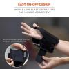 imageErgodyne ProFlex 4005 Wrist Brace Splint Open Stay for Structured Wrist Support Adjustable Single StrapBlack