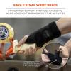 imageErgodyne ProFlex 4005 Wrist Brace Splint Open Stay for Structured Wrist Support Adjustable Single StrapBlack