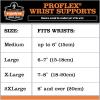 imageErgodyne ProFlex 4020 Left Wrist Support Black XSmallSmallGray