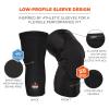 imageErgodyne ProFlex 525 Lightweight Padded Knee Sleeves Pair LargeExtra LargeSM