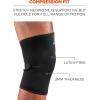 imageErgodyne ProFlex 600 SingleLayer Neoprene Knee Sleeve Black MediumExtra Large