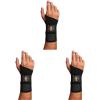 imageErgodyne  16622 ProFlex 675 Ambidextrous DoubleStrap Wrist Support Black Small1 Count Pack of 3