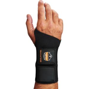 imageErgodyne  16622 ProFlex 675 Ambidextrous DoubleStrap Wrist Support Black Small1 Count Pack of 1