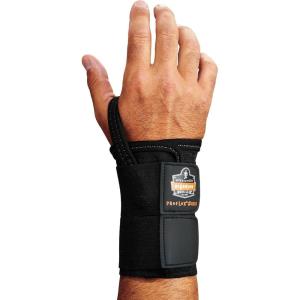 imageErgodyne ProFlex 4010 DoubleStrap Left Wrist Support Tan SmallBlack
