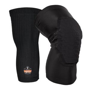 imageErgodyne ProFlex 525 Lightweight Padded Knee Sleeves Pair LargeExtra LargeML