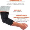 imageErgodyne  16594 ProFlex 651 Elbow Compression Sleeve Brace Support for Men and Women Black LargeSmall