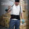 imageErgodyne ProFlex 100 Back Support Brace 8quot Spandex Belt Adjustable Removeable Straps RA5762  Black  XL3XL
