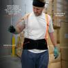 imageErgodyne ProFlex 100HV Back Support Brace High Visibility Support Belt 8quot Spandex Material Removeable StrapsOrangeSmall3XL