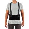 imageErgodyne ProFlex 1100SF Back Support Brace 8quot Spandex Belt Patented Stays Provide Added Support XLBlackLarge