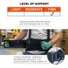 imageErgodyne ProFlex 1100SF Back Support Brace 8quot Spandex Belt Patented Stays Provide Added Support XLBlackLarge
