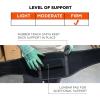 imageErgodyne ProFlex 1500 Weight Lifters Style Back Support Belt XLarge BlackXXLarge