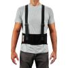 imageErgodyne ProFlex 1625 Back Support Brace Stays and Rubber Webbing for Snug Fit Removeable Straps AdjustableBlackSmallMedium