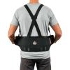 imageErgodyne ProFlex 1625 Back Support Brace Stays and Rubber Webbing for Snug Fit Removeable Straps AdjustableBlackSmallMedium