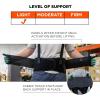 imageErgodyne ProFlex 1650 Back Support Belt 75quot Elastic Adjustable Removeable Straps Small BlackXSmall