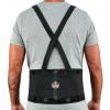imageErgodyne ProFlex 100 Back Support Brace 8quot Spandex Belt Adjustable Removeable Straps RA5762  Black  XL2XL